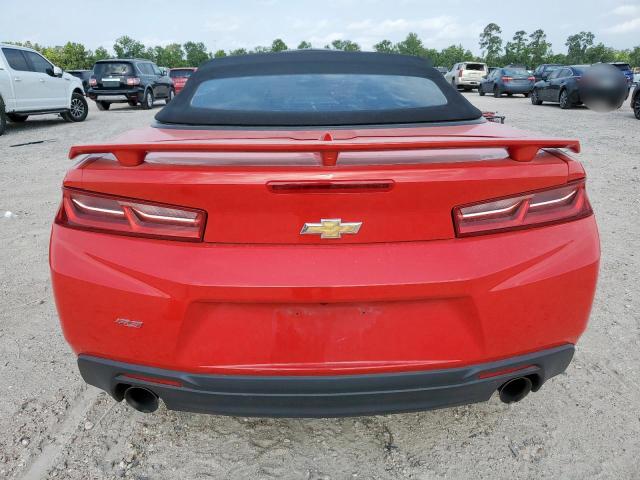 1G1FF3D75H0134492 - 2017 CHEVROLET CAMARO SS RED photo 6