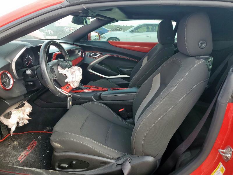 1G1FF3D75H0134492 - 2017 CHEVROLET CAMARO SS RED photo 7