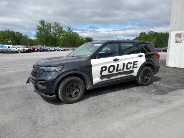1FM5K8AB3LGC13935 - 2020 FORD EXPLORER POLICE INTERCEPTOR 黑色 照片 1