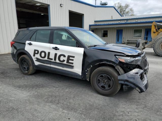 1FM5K8AB3LGC13935 - 2020 FORD EXPLORER POLICE INTERCEPTOR 黑色 照片 4