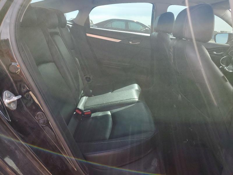 JHMFC1F74JX031352 - 2018 HONDA CIVIC EXL BLACK photo 10