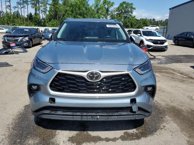 5TDGZRAH3MS080667 - 2021 TOYOTA HIGHLANDER XLE ლურჯი ფოტო 5