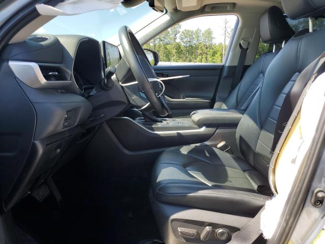 5TDGZRAH3MS080667 - 2021 TOYOTA HIGHLANDER XLE ლურჯი ფოტო 7