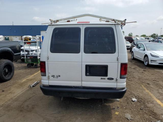 1FTNE1EW8BDA95882 - 2011 FORD ECONLINE E150 VAN WHITE photo 6