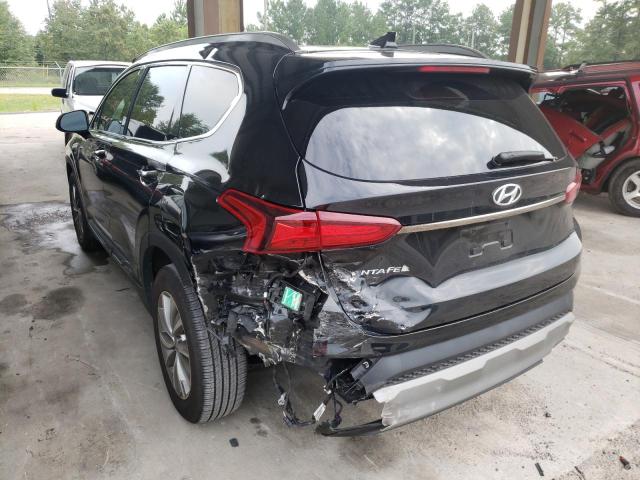 5NMS53AD0KH024556 - 2019 HYUNDAI SANTA FE LIMITED BLACK photo 4