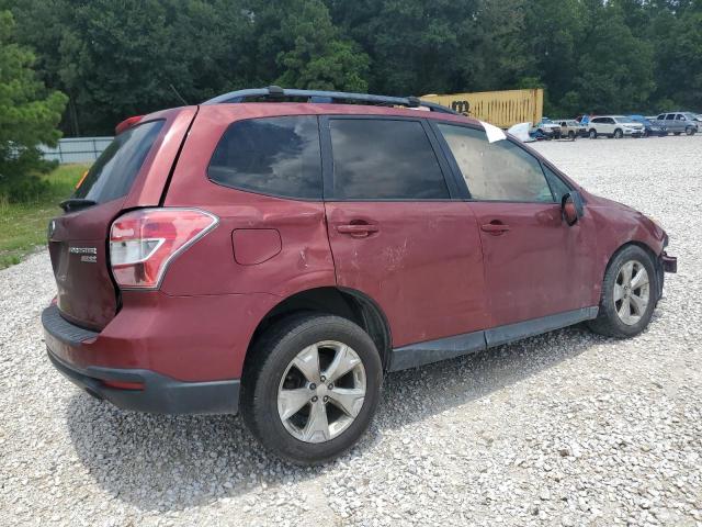 JF2SJAEC3EH518628 - 2014 SUBARU FORESTER 2.5I PREMIUM BURGUNDY photo 3