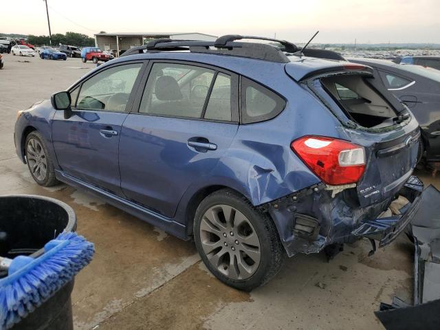 JF1GPAL6XD2874503 - 2013 SUBARU IMPREZA SPORT PREMIUM BLUE photo 2