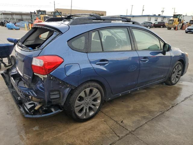 JF1GPAL6XD2874503 - 2013 SUBARU IMPREZA SPORT PREMIUM BLUE photo 3