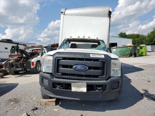 1FDUF4GY0FED21790 - 2015 FORD F450 SUPER DUTY WHITE photo 5