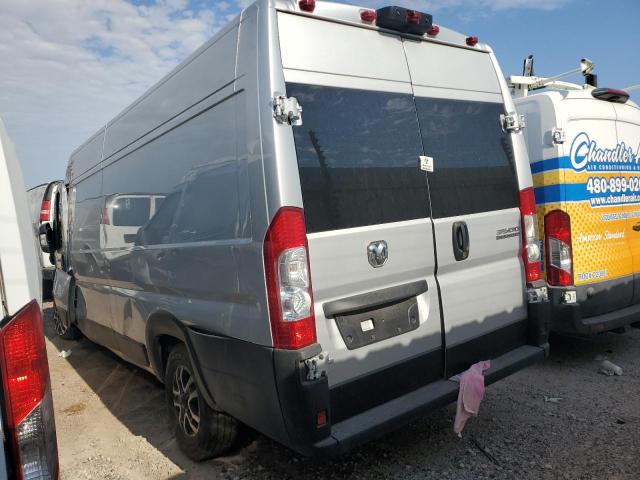 3C6MRVJG0PE505433 - 2023 RAM PROMASTER 3500 HIGH ვერცხლისფერი ფოტო 2