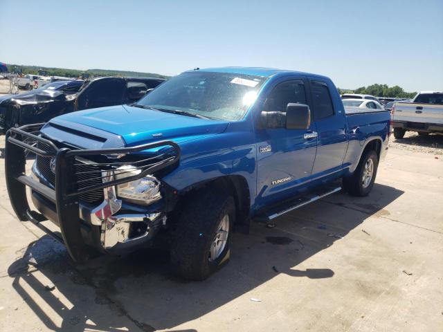 5TFUW5F15GX513890 - 2016 TOYOTA TUNDRA DOUBLE CAB SR/SR5 BLUE photo 1