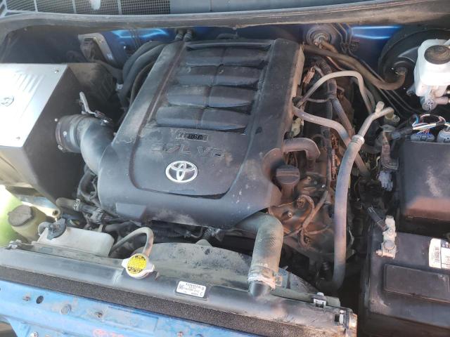 5TFUW5F15GX513890 - 2016 TOYOTA TUNDRA DOUBLE CAB SR/SR5 BLUE photo 11