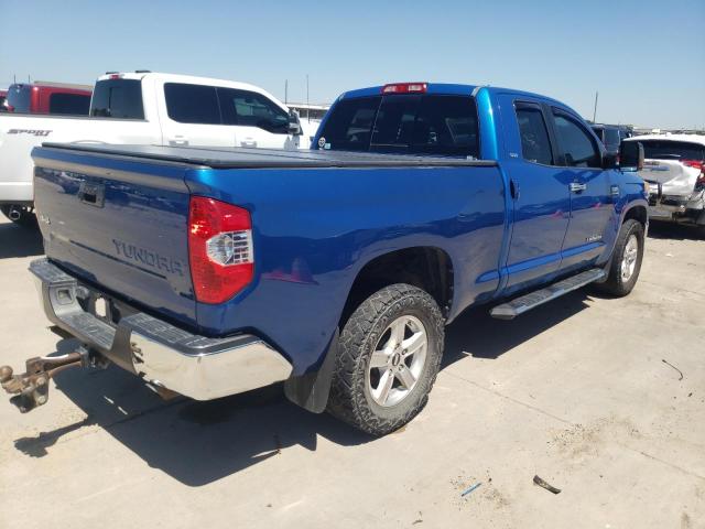 5TFUW5F15GX513890 - 2016 TOYOTA TUNDRA DOUBLE CAB SR/SR5 BLUE photo 3