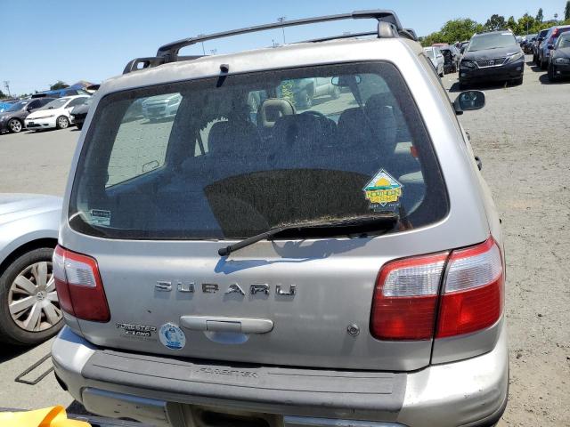 JF1SF65681H708934 - 2001 SUBARU FORESTER S SILVER photo 6