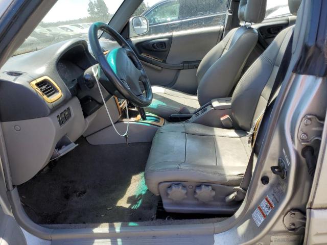 JF1SF65681H708934 - 2001 SUBARU FORESTER S SILVER photo 7
