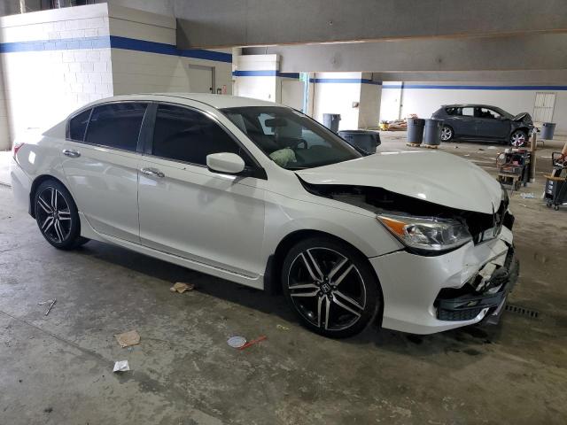 1HGCR2F53GA240960 - 2016 HONDA ACCORD SPORT WHITE photo 4