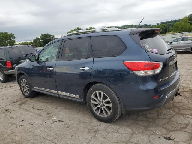5N1AR2MN6DC671474 - 2013 NISSAN PATHFINDER S BLUE photo 2