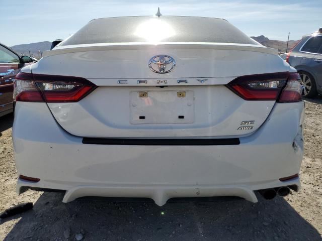 4T1G11BK4PU074486 - 2023 TOYOTA CAMRY SE NIGHT SHADE WHITE photo 6