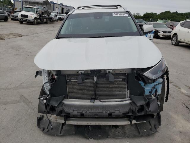 5TDGZRAH4NS129232 - 2022 TOYOTA HIGHLANDER XLE WHITE photo 5