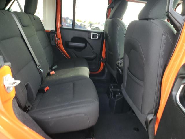 1C4HJXDN3LW166562 - 2020 JEEP WRANGLER UNLIMITED SPORT ORANGE photo 10