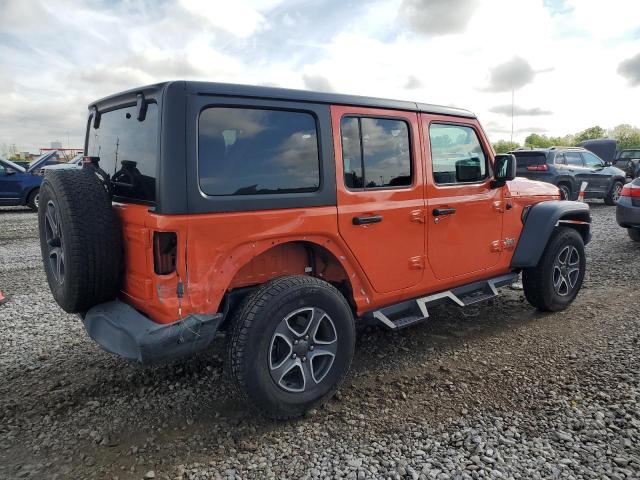 1C4HJXDN3LW166562 - 2020 JEEP WRANGLER UNLIMITED SPORT ORANGE photo 3