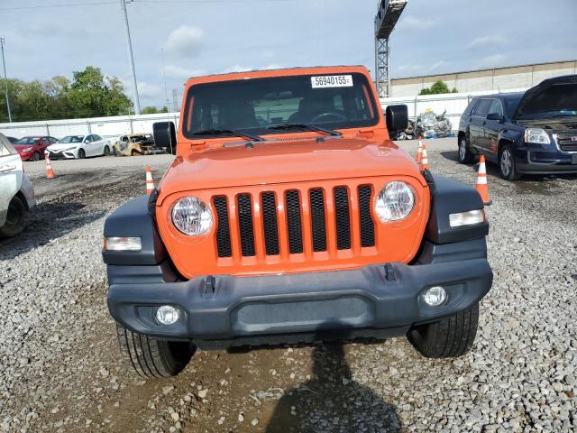 1C4HJXDN3LW166562 - 2020 JEEP WRANGLER UNLIMITED SPORT ORANGE photo 5