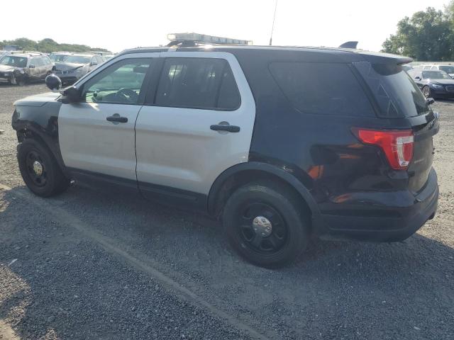 1FM5K8ARXJGB92186 - 2018 FORD EXPLORER POLICE INTERCEPTOR 双色 照片 2