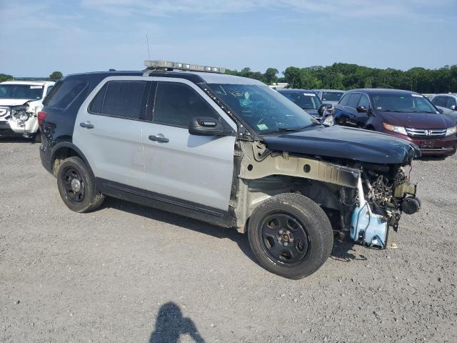 1FM5K8ARXJGB92186 - 2018 FORD EXPLORER POLICE INTERCEPTOR 双色 照片 4