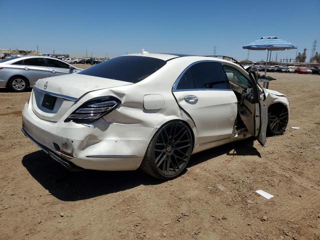 WDDUG6GB3JA371453 - 2018 MERCEDES-BENZ S450 450 WHITE photo 3