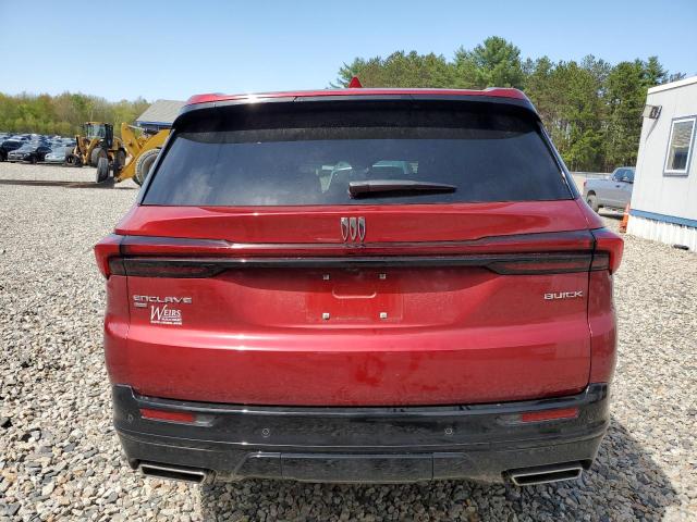 5GAEVBRSXSJ108485 - 2025 BUICK ENCLAVE SPORT TOURING RED photo 6