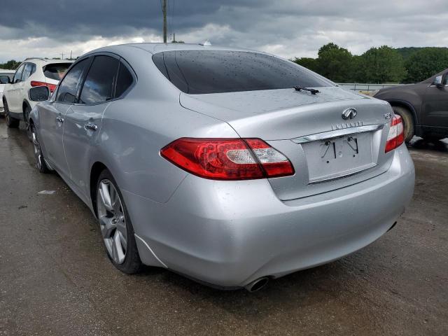 JN1BY1AP4CM330758 - 2012 INFINITI M37 SILVER photo 2