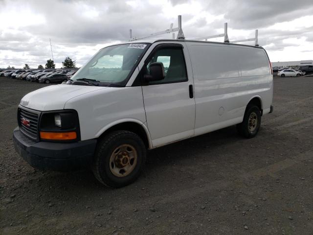 1GTGG25C281134944 - 2008 GMC SAVANA G2500 WHITE photo 1