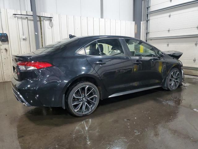 JTDS4RCE1LJ033127 - 2020 TOYOTA COROLLA SE Schwarz Foto 3