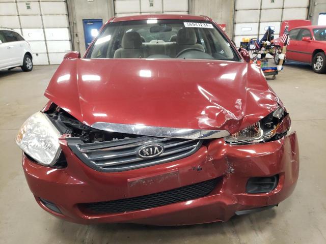 KNAFE121785530405 - 2008 KIA SPECTRA EX RED photo 5