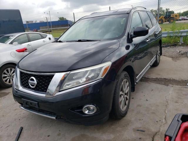 5N1AR2MM3FC666467 - 2015 NISSAN PATHFINDER S BLACK photo 1