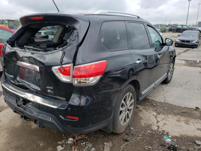5N1AR2MM3FC666467 - 2015 NISSAN PATHFINDER S BLACK photo 3