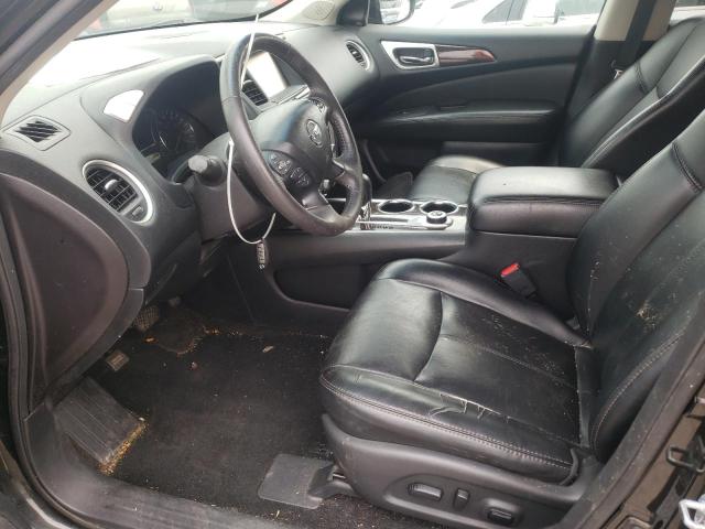 5N1AR2MM3FC666467 - 2015 NISSAN PATHFINDER S BLACK photo 7