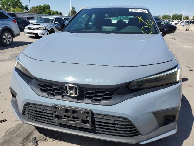 19XFL2H8XNE022657 - 2022 HONDA CIVIC SPORT 蓝色 照片 5