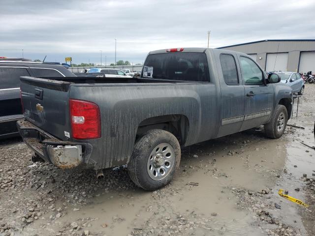 1GCRCSEA7BZ243833 - 2011 CHEVROLET SILVERADO C1500 LT GRAY photo 3