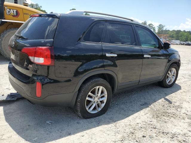 5XYKT3A60EG429743 - 2014 KIA SORENTO LX BLACK photo 3