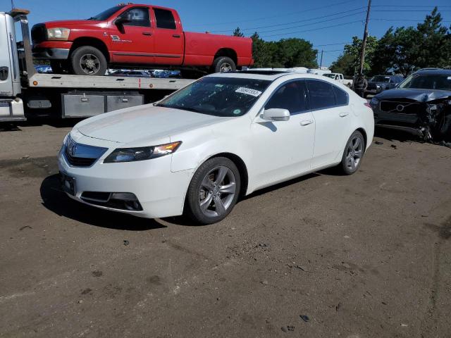 19UUA9F5XDA005584 - 2013 ACURA TL TECH WHITE photo 1