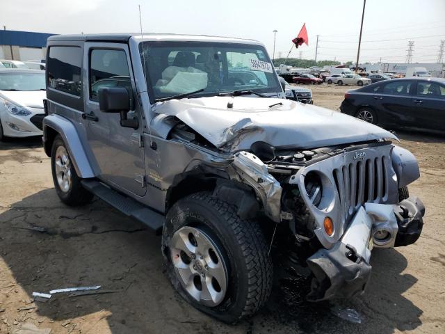 1C4AJWBG5DL559272 - 2013 JEEP WRANGLER SAHARA SILVER photo 4