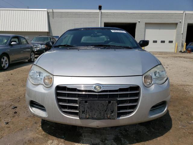 1C3EL75R65N536527 - 2005 CHRYSLER SEBRING GTC SILVER photo 5