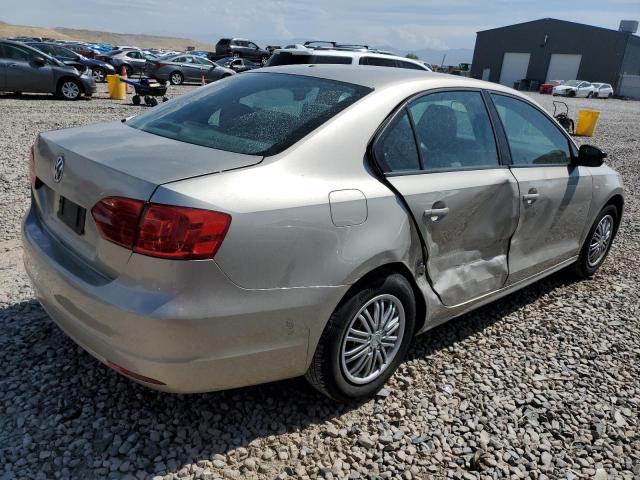 3VW2K7AJXEM254402 - 2014 VOLKSWAGEN JETTA BASE 米色 照片 3