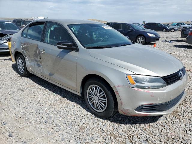 3VW2K7AJXEM254402 - 2014 VOLKSWAGEN JETTA BASE 米色 照片 4