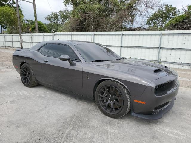 2C3CDZL98MH567420 - 2021 DODGE CHALLENGER SRT HELLCAT REDEYE GRAY photo 4