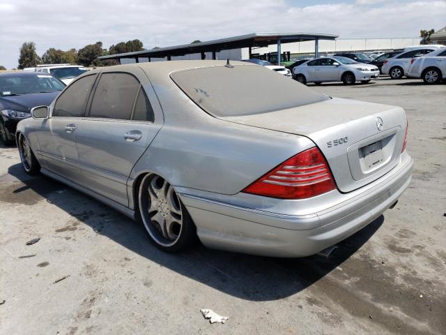 WDBNG70J81A165064 - 2001 MERCEDES-BENZ S 430 SILVER photo 2