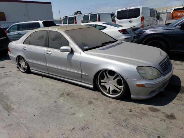 WDBNG70J81A165064 - 2001 MERCEDES-BENZ S 430 SILVER photo 4