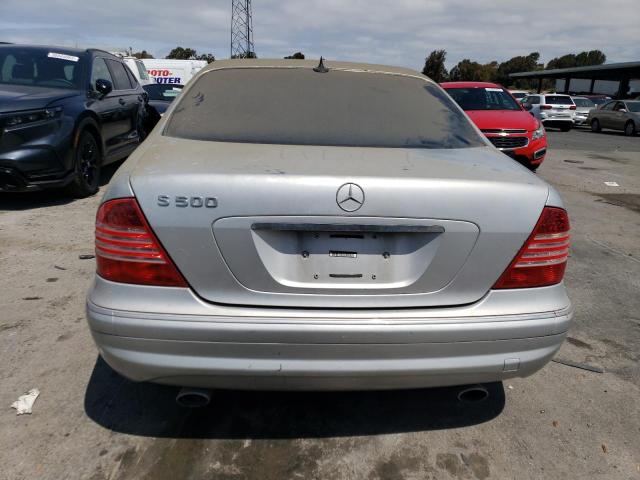 WDBNG70J81A165064 - 2001 MERCEDES-BENZ S 430 SILVER photo 6