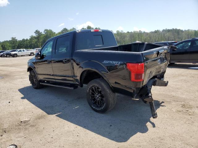 1FTEW1EP0LFC68970 - 2020 FORD F150 SUPERCREW BLACK photo 2